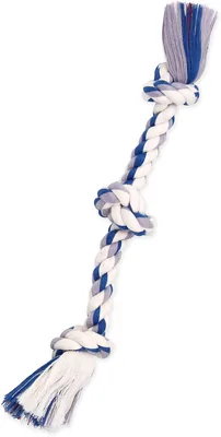 Mammoth Flossy Chews Color Rope Tug - Dog Toy with Premium Cotton-Poly