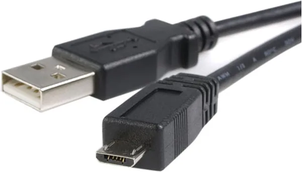 StarTech.com 6ft Micro USB Cable - A to Micro B - UUSBHAUB6 Black