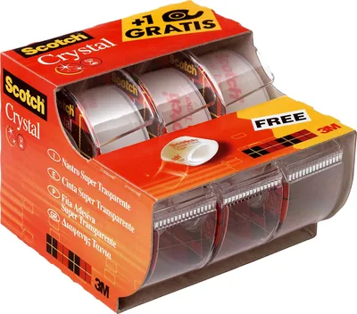 Scotch 6-1975C3 - 3 Emballages de Rubans Cristaux, 19 mm x 7.5 m - Meilleures Affaires