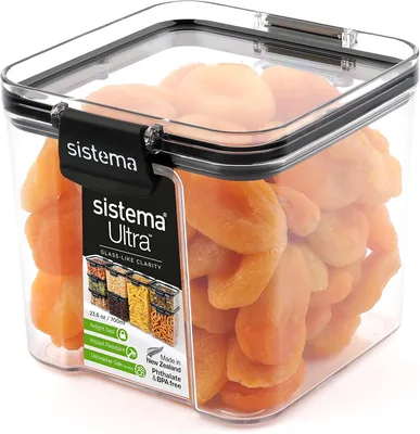 Sistema J7S91 Ultra Square Container 700ml Black Stone Best Deal