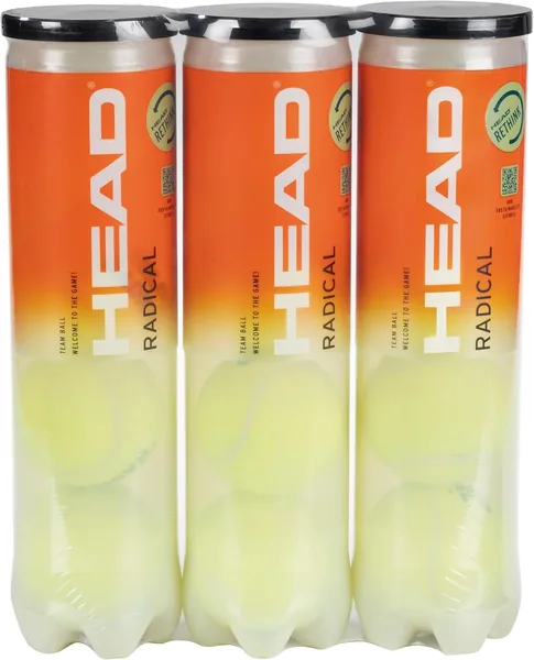 HEAD Radical - Amazon Exclusive - Tennis/Padel Ball