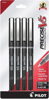 Pilot Precise V5 0.5mm Black Ink Pens, 4-Pack - 11% Off