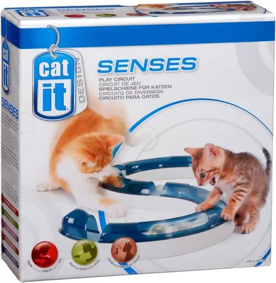 Catit Design Senses Speelcircuit, wit/blauw - Beste Deal