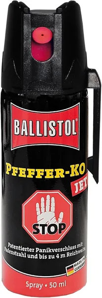Ballistol Pepper Defence Spray KO Jet, 50 ml
