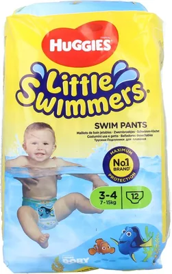 Huggies Little Swimmers Pieluchy do Pływania, Rozmiar 3-4 - Najlepsza cena
