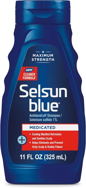 Chattem Selsun Blue Anti-roos Shampoo - Medicinale 11 fl.oz | Beste Deal