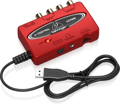 Interface audio Behringer UCA222 USB/Audio Best Deal