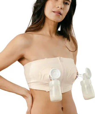 Simple Wishes X-Small-Large Hands-Free Breastpump Bra, Pink - 9% Off