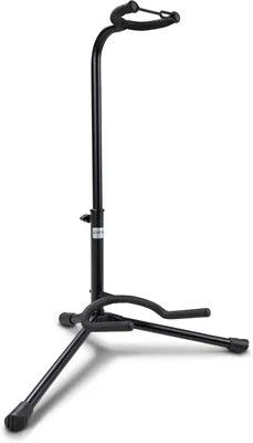 Support pour guitare GEWA Klassik, ajustable en hauteur jusqu'à 78 cm, surface de soutien 48 x 30 cm, noir - Meilleures Affaires