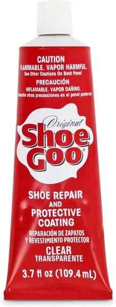 Sof Sole Shoe Goo Repair Adhesive for Fixing Worn Shoes or Boots, Clear