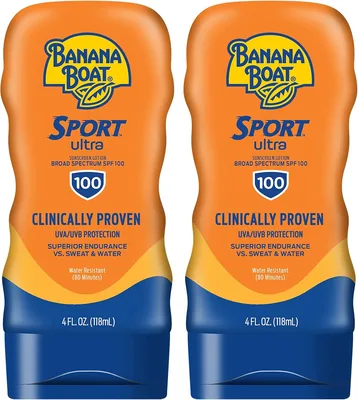 Banana Boat Sport Ultra SPF 100 Sunscreen Lotion, 4oz | 34% Off
