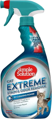Simple Solution Extreme Cat Stain & Odor Remover Spray 945ml | Best Deal