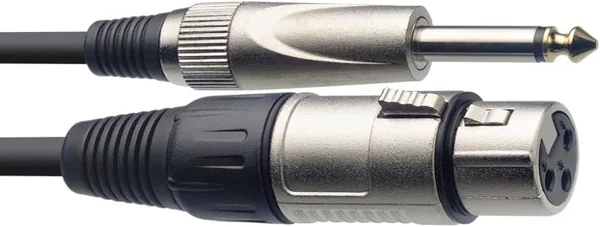 Câble Stagg SMC3XP Studio 3 m Noir - Meilleures Offres