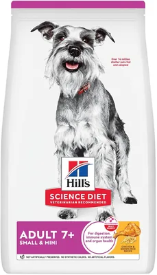 Croquetas Hill's Science Diet Small Mini para Perro Senior Sabor Pollo 2Kg