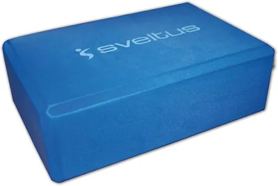 Brick de yoga mousse bleu