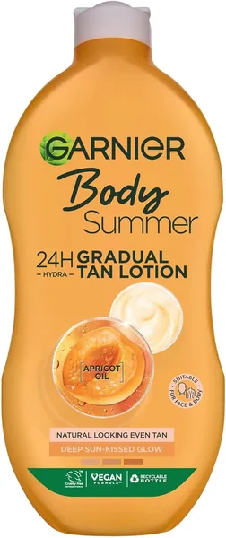 Garnier Summer Body Gradual Tan Moisturiser Deep