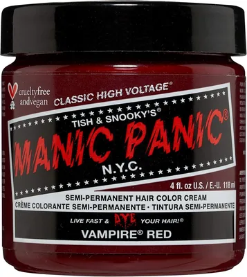 MANIC PANIC Vampire Red Classic Creme, 88% Off - Vegan, Cruelty-Free Haarverf