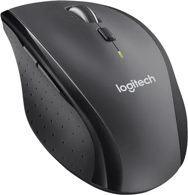 Logitech M705 Marathon kabellose Maus, 2.4 GHz Verbindung per Unifying USB-Empfänger, 1000 DPI Laser-Sensor, 3-Jahres-Batterie