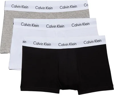 Calvin Klein Uomo Boxer Shorts con Stretch, Mutandine di Cotone di Alta Qualità per Uomini, Colore Elasticizzato