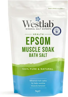 Westlab Epsom Salt 1kg Resealable Pouch
