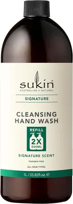 SUKIN SIGNATURE Cleansing Hand Wash Refill 1L Best Deal