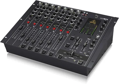 Mixeur DJ professionnel Behringer PRO DX2000USB 7 canaux avec fader sans contact et interface audio USB