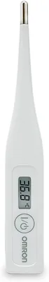 OMRON Eco Temp Basic MC-246-E4 - Termómetro Digital de Punta Redondeada para Bebés y Adultos con Alarma Auditiva