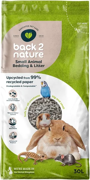 back-2-nature Small Animal Bedding & Litter 30L