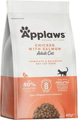 Applaws Adult Cat Food 60% Off - Chicken Salmon Grain-Free 400g