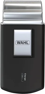 Tondeuse électrique Wahl Mobile - Rasoir sans fil avec étui de voyage - Grille flexible pour une rasage très proche