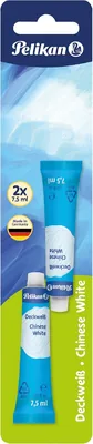 Pelikan 2 x 7,5 ml Aquarellfarben (Opake Weiß)