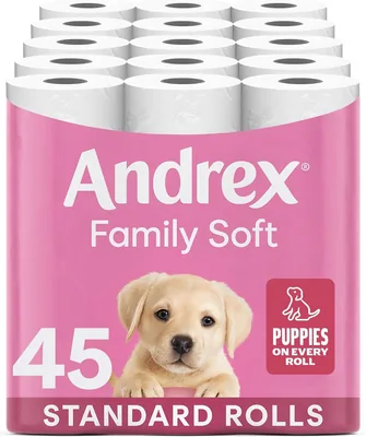 Andrex Family Soft 45 Rolls - 23% Off