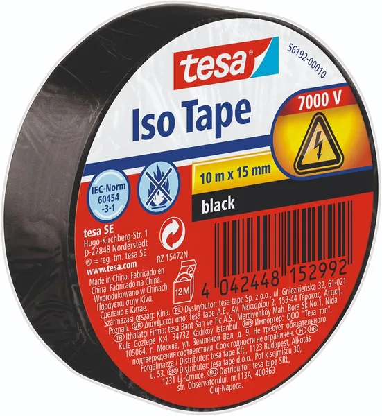 tesa Insulating Tape - Self-Adhesive Insulating Tape, Heat Resistant