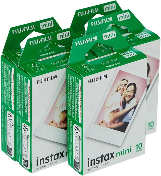 FujiFilm Instax Mini Instant Film Pack of 5 x 10 Sheets