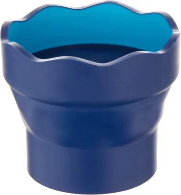 Faber-Castell Clic & Go Wasserkanne | Zusammenklappbare Wasserkanne für Pinsel, Malbecher für Bastelprojekte