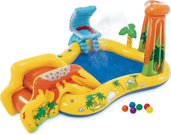Intex Dinosaur Play Center Inflatable Swimming Pool