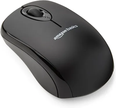Amazon Basics Mouse Senza Fili con Ricevitore Mini - Nero, 24% di Sconto