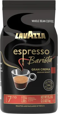 Lavazza Espresso Barista Gran Crema Whole Bean Coffee - Best Deal