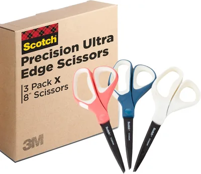 Scotch Precision Ultra Edge Scissors, 8 Inch, 3-Pack Best Deal