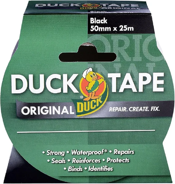 Duck Tape Original Black 50mm x 25m