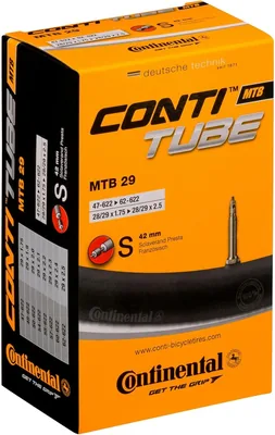 Continental Air Tube - Cyklruta 29" Bicykel, Svart, 47/62-622