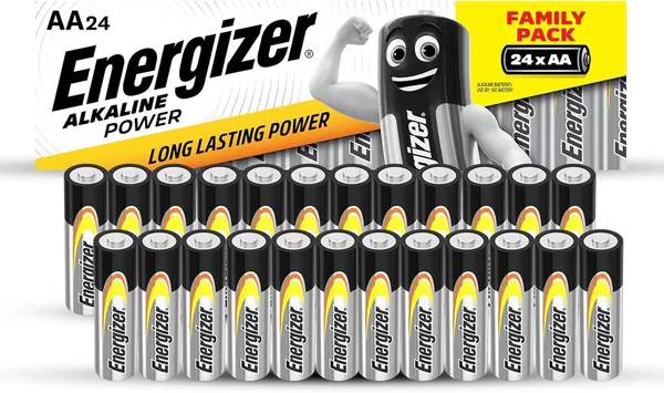 Energizer AA Batteries, Alkaline Power Batteries, 24 Pack