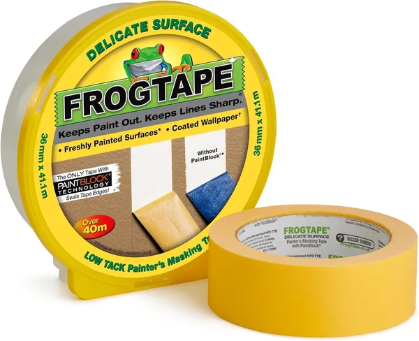Frog Tape Painters Masking Tape for Delicate Surfaces