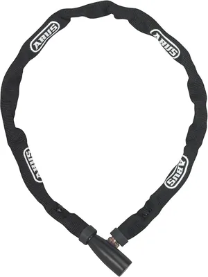 ABUS Chain Lock 1500 Web - Special Steel Bicycle Lock - 4 mm Dick Rundkett - ABUS Sikkerhetsnivå 3-60 cm - Schwarz