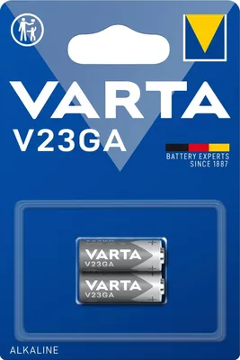 Baterías Varta V23GA 12V Celda Botón Plata - Ahorra un 59% en Amazon