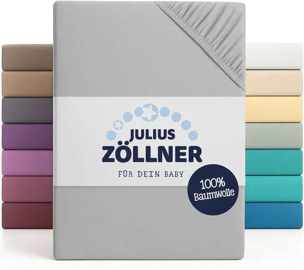 Julius Zöllner Fitted Bettlaken für Kinderbetten - 1 Stück