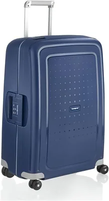 Samsonite S'Cure Spinner L Valise, L 75 cm, 102 L, Bleu Foncé (Dark Blue) - Meilleur Prix