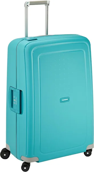 Samsonite S'Cure Spinner L Valise, L 75 cm, 102 L, Bleu (Aqua Blue) - 7% de réduction