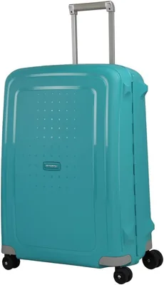 Samsonite S'Cure Spinner M Valise, M (69 cm), 79 L, Bleu (Aqua Blue) - 44% de réduction
