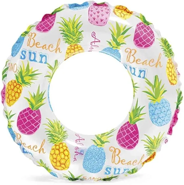 Intex Swimming Tube Lively Print Assorted Colors